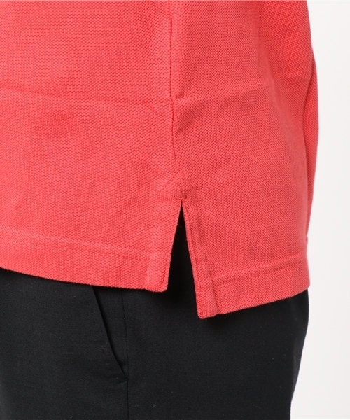 BROOKS BROTHERS（ブルックスブラザーズ）の「Red Fleece コットンピケ ティップド ポロシャツ 【洗濯機使用可】（ポロシャツ・メンズ・ネイビー/レッド・LARGE/X-SMALL/MEDIUM/SMALL）」の8枚目の写真