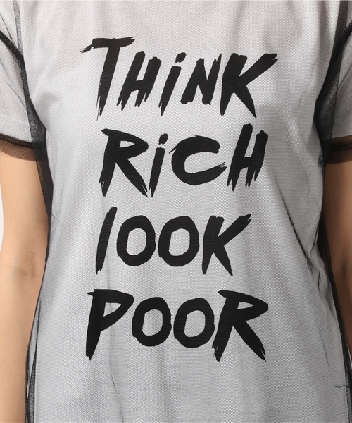 VENCEEXCHANGE（ヴァンスエクスチェンジ）の「チュールＴシャツセット（Tシャツ/カットソー・レディース・ブラック/オフホワイト・MEDIUM）」の9枚目の写真