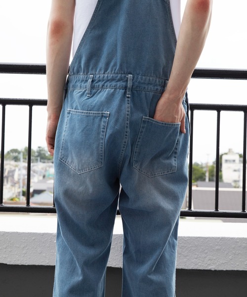 ８(eight)（エイト）の「ダメージデニムオーバーオール（サロペット/オーバーオール・メンズ・インディゴブルー/ブルー/ブルー系その他/ブルー系その他2・FREE）」の17枚目の写真