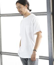 coen | ロールアップスリーブTシャツ(Tシャツ/カットソー)
