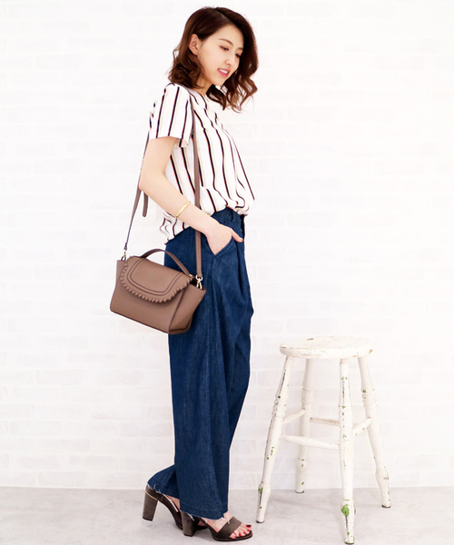 N.(N. Natural Beauty Basic)(エヌエヌナチュラルビューティーベーシック)の「【JJ 10月号掲載】ベロアサンダル(サンダル・レディース・ピンク/ブラック/グレー・MEDIUM/LARGE/SMALL)」の8枚目の写真