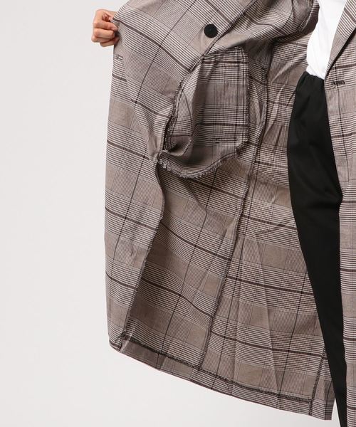 UR'S（ユアーズ）の「ライトトレンチコート（トレンチコート・レディース・ブラック/ベージュ/ネイビー/ピンクベージュ/グレー/ライトグレー/ブラウン/イエロー・S/M）」の10枚目の写真