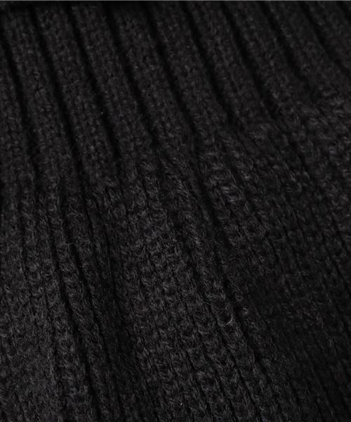 MERLOT（メルロー）の「ぺプラムフリルニットビスチェ1328（キャミソール・レディース・ブラック/イエロー/キャメル/ワイン/グリーン・FREE）」の11枚目の写真