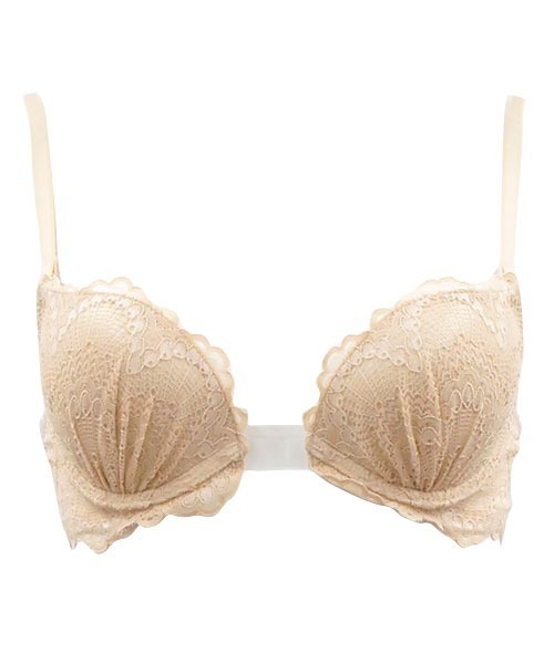 ANNEBRA(アンブラ)の「「ANNEBRA/アンブラ」 Party ストラップレス3/4カップブラジャー(ブラ)」|ベージュ