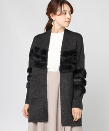 salle de bal | ラビットファーニットカーディガン(カーディガン/ボレロ)