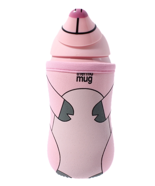 green label relaxing（グリーンレーベルリラクシング）の「K☆アニマルボトル380（グラス/マグカップ/タンブラー・キッズ・ホワイト/ブラック/ピンク/レッド/イエロー/ケリー/ターコイズブルー・フリー）」の6枚目の写真