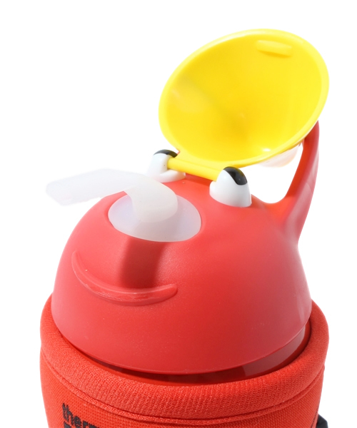 green label relaxing（グリーンレーベルリラクシング）の「K☆アニマルボトル380（グラス/マグカップ/タンブラー・キッズ・ホワイト/ブラック/ピンク/レッド/イエロー/ケリー/ターコイズブルー・フリー）」の9枚目の写真