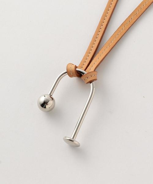 STEVE MONO(スティーブモノ)の「<STEVE MONO> U NECKLACE/ネックレス(ネックレス・メンズ・ナチュラル・FREE)」の5枚目の写真