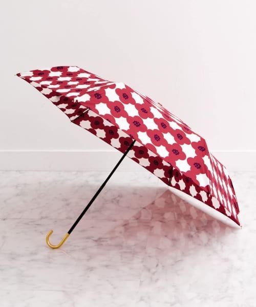 ameme（アメメ）の「ameme　ブルージュ折り畳み傘（折りたたみ傘・レディース・ブラック/ネイビー/レッド/オフホワイト/その他1/ブルー系その他・FREE）」の10枚目の写真