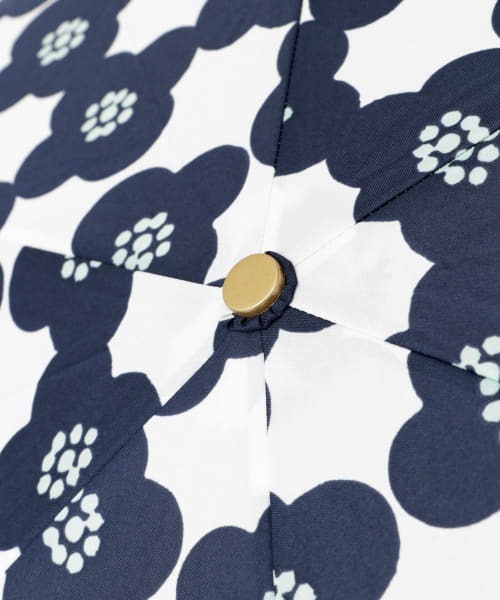 ameme（アメメ）の「ameme　ブルージュ折り畳み傘（折りたたみ傘・レディース・ブラック/ネイビー/レッド/オフホワイト/その他1/ブルー系その他・FREE）」の16枚目の写真