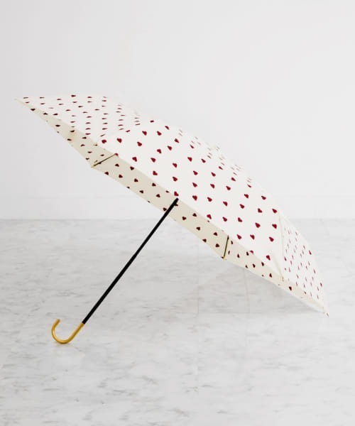 ameme（アメメ）の「ameme　ブルージュ折り畳み傘（折りたたみ傘・レディース・ブラック/ネイビー/レッド/オフホワイト/その他1/ブルー系その他・FREE）」の9枚目の写真