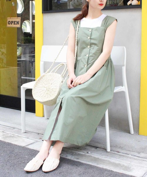 Robe モードローブ のファッション ワンピース フレア Robe ワンピース ドレス フロントボタンワンピース Aライン ワンピース ロングワンピース ワンピース Mode セール 国内最大級の品揃え ワンピース