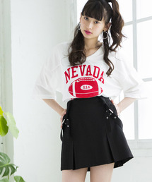 WEGO | WEGO/サスペンダー付きボックスプリーツスカパン(スカート)