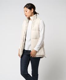ダブルスタンダードクロージング　フェイクレザーダウンベスト　黒 DOUBLE STANDARD CLOTHING（ダブルスタンダードクロージング）の