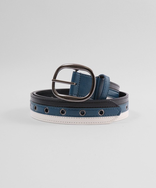 GLOBE SELECT(グローブセレクト)の「シングルピンベルト(ベルト・メンズ・ブラック/ベージュ/ネイビー・FREE)」の3枚目の写真