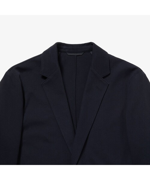 LACOSTE（ラコステ）の「ハイゲージ鹿の子ジャケット（テーラードジャケット・メンズ・ダークグリーン/ネイビー/グレー/ライトインディゴブルー/ブラック/ダークネイビー/ベージュ・46/48/50/52）」の12枚目の写真