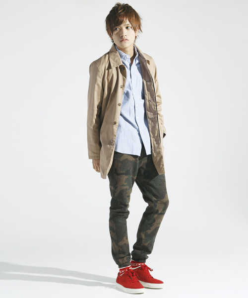 WEGO(ウィゴー)の「WEGO/オックスボタンダウンシャツ(シャツ/ブラウス・メンズ・ホワイト/サックスブルー/ネイビー・SMALL/MEDIUM/LARGE)」の13枚目の写真