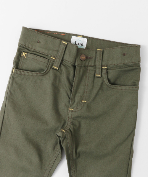 Lee(リー)の「Lee×DOORS-natural- テーパードパンツ(KIDS)(その他パンツ・キッズ・ブラック/オリーブ/インディゴブルー・100/110/120/130/140)」の9枚目の写真