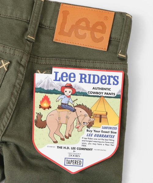 Lee(リー)の「Lee×DOORS-natural- テーパードパンツ(KIDS)(その他パンツ・キッズ・ブラック/オリーブ/インディゴブルー・100/110/120/130/140)」の21枚目の写真