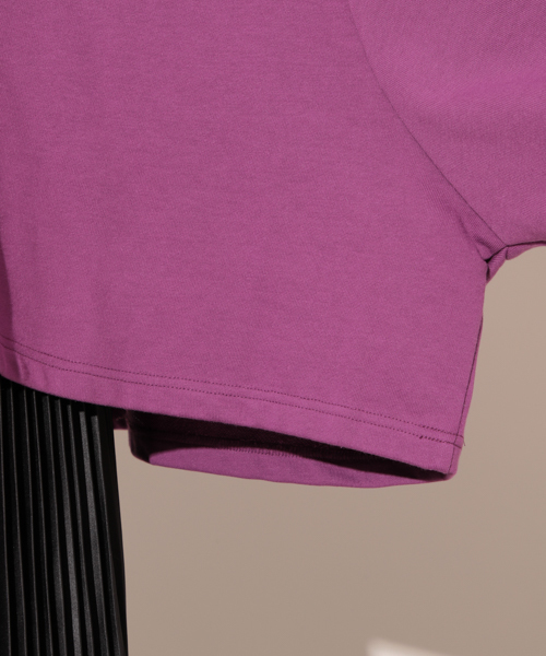 apres jour（アプレジュール）の「パイピングオーバースウェット【ZOZOTOWN限定アイテム】（スウェット・レディース・ベージュ/パープル/ライトブラウン・フリー）」の22枚目の写真