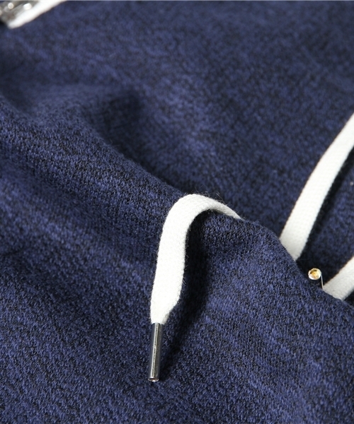 DouDou（ドゥドゥ）の「スラブインレースウェットスカート（スカート・レディース・グレー/ネイビー・FREE）」の6枚目の写真