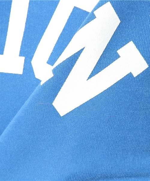 WEGO（ウィゴー）の「WEGO/ショート丈ロゴプリントスウェット（スウェット・レディース・オフホワイト/杢グレー/ブルー・FREE）」の10枚目の写真