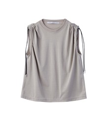 GATHERED SLEEVELESS TOP