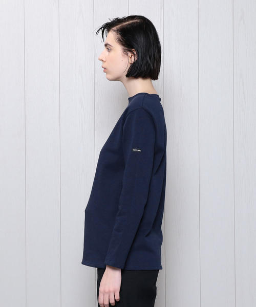 SAINT JAMES(セントジェームス)の「<SAINT JAMES>OUESSANT SOLID PULLOVER 19SS/カットソー(Tシャツ/カットソー・レディース・ライム/ホワイト/オレンジ/ネイビー・1/3)」の16枚目の写真