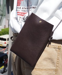 B:MING by BEAMS / レザー サコッシュ ポーチ