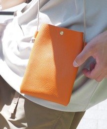 B:MING by BEAMS / レザー サコッシュ ポーチ