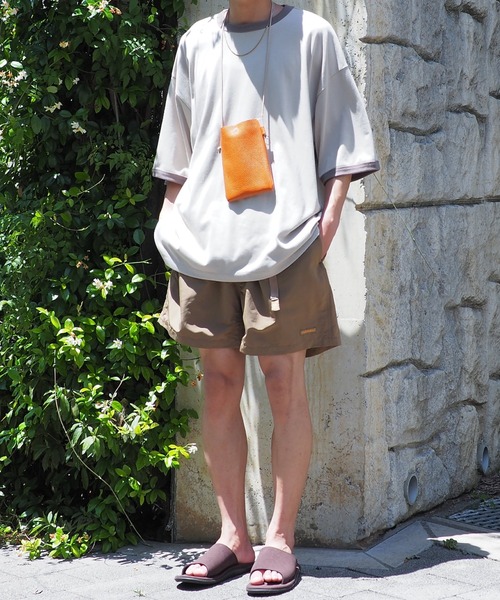 B:MING by BEAMS(ビーミングバイビームス)の「B:MING by BEAMS / レザー サコッシュ ポーチ(ボディバッグ/ウエストポーチ・メンズ・ブラック/ブラウン系その他3/グリーン系その他/ライトグレー/ベージュ/オレンジ/ブラウン・ONE SIZE)」の20枚目の写真