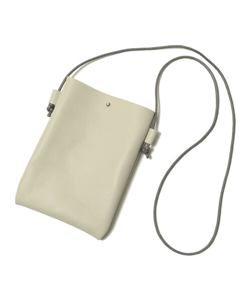 B:MING by BEAMS(ビーミングバイビームス)の「B:MING by BEAMS / レザー サコッシュ ポーチ(ボディバッグ/ウエストポーチ・メンズ・ブラック/ブラウン系その他3/グリーン系その他/ライトグレー/ベージュ/オレンジ/ブラウン・ONE SIZE)」の17枚目の写真