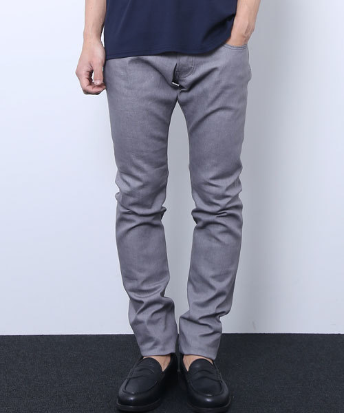 DISCOVERED（ディスカバード）の「【DISCOVERED】COMPLETE LINE SKINING PANTS（デニムパンツ・メンズ・ホワイト/ブラック/グレー/インディゴブルー・1/2/3/4）」の3枚目の写真