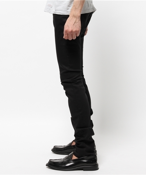 DISCOVERED（ディスカバード）の「【DISCOVERED】COMPLETE LINE SKINING PANTS（デニムパンツ・メンズ・ホワイト/ブラック/グレー/インディゴブルー・1/2/3/4）」の12枚目の写真