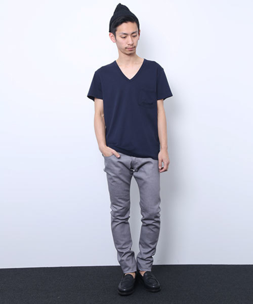 DISCOVERED（ディスカバード）の「【DISCOVERED】COMPLETE LINE SKINING PANTS（デニムパンツ・メンズ・ホワイト/ブラック/グレー/インディゴブルー・1/2/3/4）」の17枚目の写真