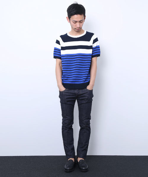 DISCOVERED（ディスカバード）の「【DISCOVERED】COMPLETE LINE SKINING PANTS（デニムパンツ・メンズ・ホワイト/ブラック/グレー/インディゴブルー・1/2/3/4）」の18枚目の写真