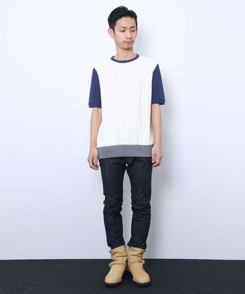 DISCOVERED（ディスカバード）の「【DISCOVERED】COMPLETE LINE SKINING PANTS（デニムパンツ・メンズ・ホワイト/ブラック/グレー/インディゴブルー・1/2/3/4）」の8枚目の写真