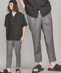 BEAUTY&YOUTH UNITED ARROWS | BY ライト T/R 1P ワイド テーパード アンクルパンツ(その他パンツ)