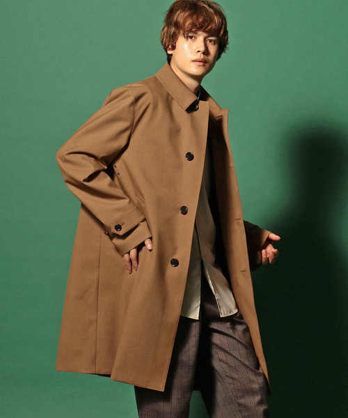 UNION STATION(ユニオンステーション)の「3WAYステンカラーコート【撥水加工】(ステンカラーコート)」|キャメル