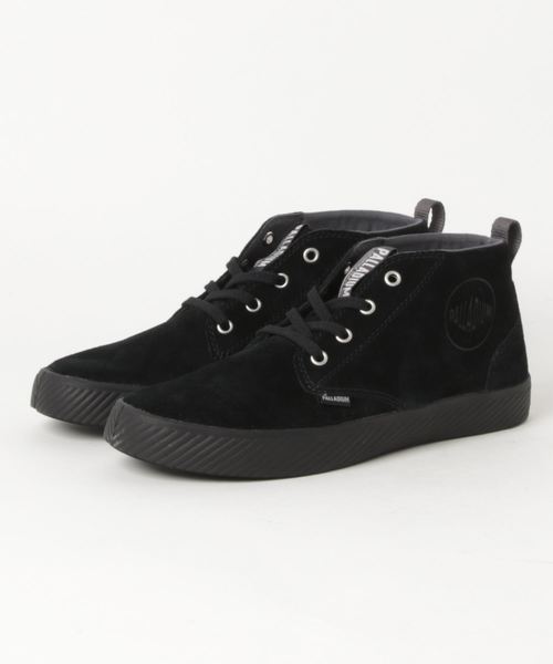 PALLADIUM(パラディウム)の「PALLADIUM/パラディウム PALLAPHOENIX CHUKKA/パラフェニックス チャッカ(スニーカー・メンズ・ブラック/ライトブラウン・23cm/23.5cm/24cm/24.5cm/25cm/25.5cm/26cm/26.5cm/27cm/27.5cm/28cm)」の5枚目の写真
