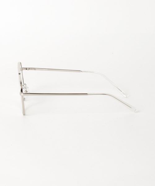 DING(ディング)の「DING/ストラップ付きメガネ(メガネ・レディース・シルバー・FREE)」の2枚目の写真