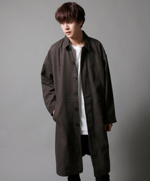 ASTRONOMY | メルトンウールドロップショルダービッグステンカラーコート(ステンカラーコート)