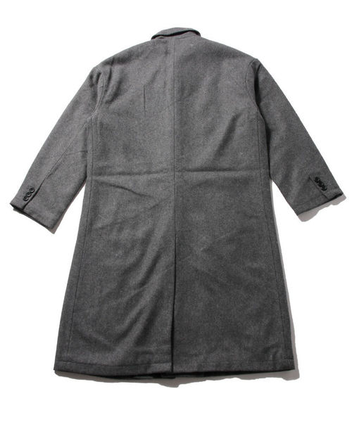 ASTRONOMY（アストロノミー）の「メルトンウールドロップショルダービッグステンカラーコート（ステンカラーコート・メンズ・ブラック/グレー/ブルー系その他/キャメル/ベージュ系その他/ネイビー/ブラウン/モカ/グレー系その他/チャコール・M/L/XL）」の13枚目の写真