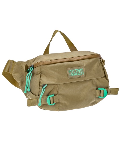 MYSTERY RANCH（ミステリーランチ）の「MYSTERY RANCH HIP MONKEY ミステリーランチ ヒップモンキー ボディバッグ（ボディバッグ/ウエストポーチ・メンズ・ライトブラウン/ブラック/ホワイト/グレー・FREE）」の4枚目の写真