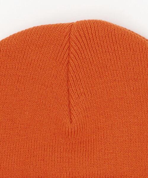 Carhartt（カーハート）の「[カーハート] SC★CARHARTT ロゴ ワッチキャップ ニット帽（ニットキャップ/ビーニー・メンズ・ブラウン/オレンジ/ブラック/オリーブ/ダークグレー・FREE）」の7枚目の写真