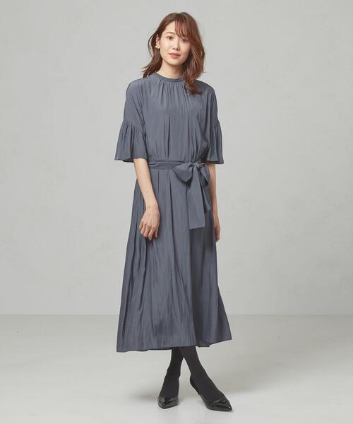 商品詳細 Luna ヴィンテージサテン フレアスリーブワンピース The Station Store ザ ステーション ストア 公式通販