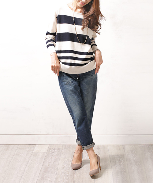 NANO universe（ナノユニバース）の「Fスエードコンフォートパンプス（パンプス・レディース・ブラック/グレイッシュベージュ/バーガンディー/ブルー/ダークネイビー/ダークグリーン・35/37/36/38）」の7枚目の写真