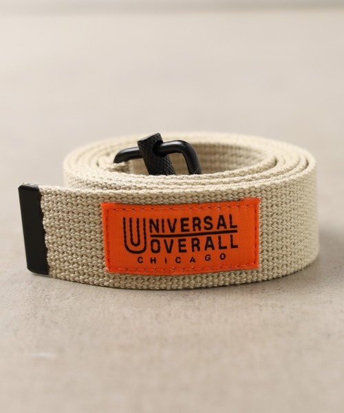 UNIVERSAL OVERALL（ユニバーサルオーバーオール）の「《UNIVERSAL OVERALL（ユニバーサルオーバーオール）》30mmアクリルテープ　フランスカンベルト（ベルト・メンズ・ブラック/ダークブラウン/オフホワイト/ワインレッド/オレンジ/グレー/モスグリーン/ライトベージュ/ライトグレー/ネイビー・FREE）」の6枚目の写真