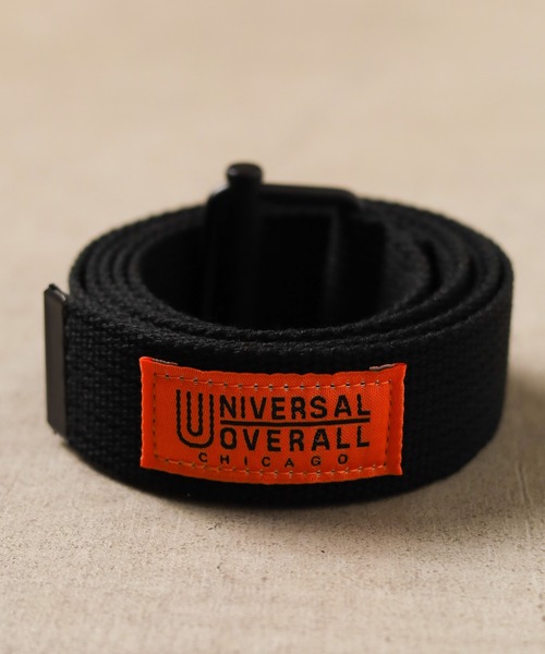 UNIVERSAL OVERALL（ユニバーサルオーバーオール）の「《UNIVERSAL OVERALL（ユニバーサルオーバーオール）》30mmアクリルテープ　フランスカンベルト（ベルト・メンズ・ブラック/ダークブラウン/オフホワイト/ワインレッド/オレンジ/グレー/モスグリーン/ライトベージュ/ライトグレー/ネイビー・FREE）」の2枚目の写真