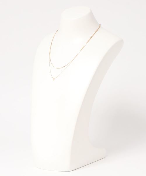 minia（ミニア）の「デザインネックレス ＜ 選べるデザイン / 2連ショート・ロング ＞ [ minia ]（ネックレス・レディース・A/B/C/D/E/F/G/H/R/P/K/I/O/M/L/Q/J/N・FREE）」の19枚目の写真